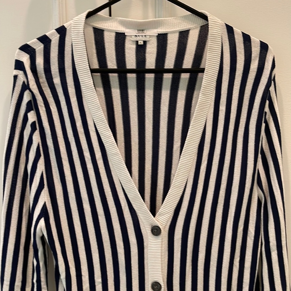 Striped cardigan